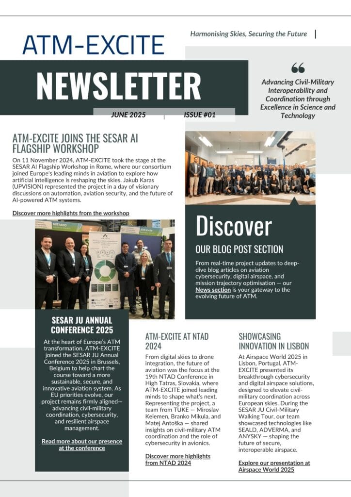 First newsletter of ATM-EXCITE